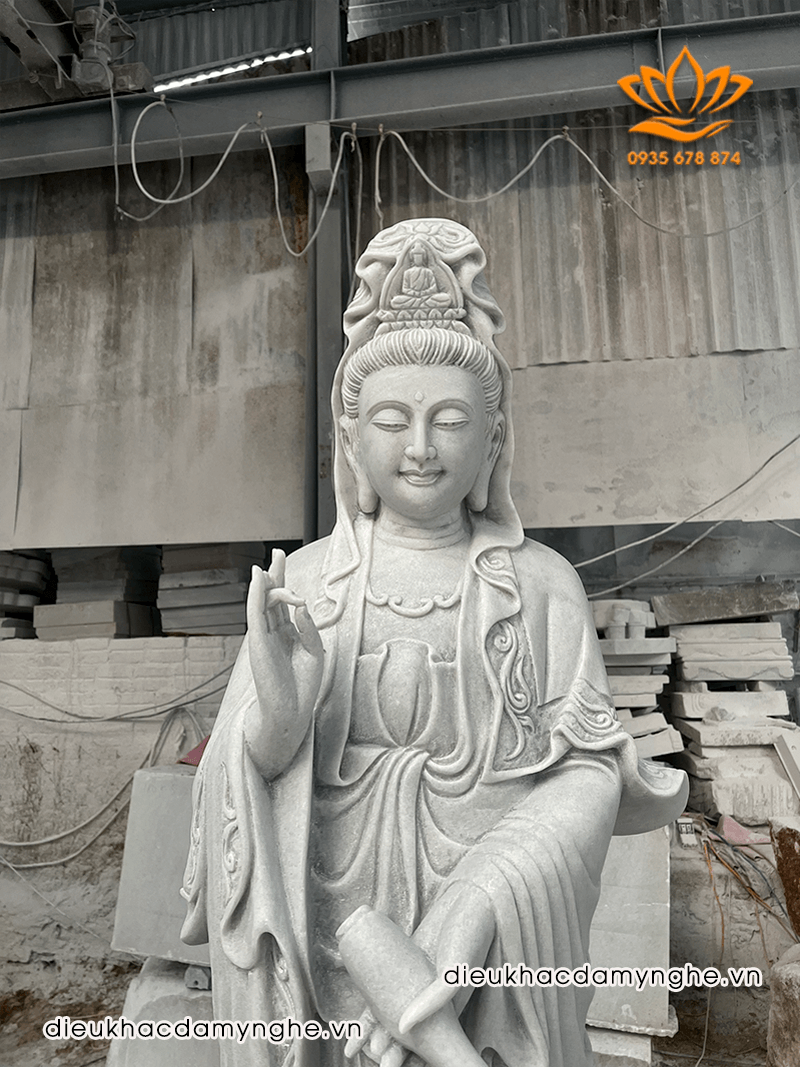 Tượng Phật Bà Quan Âm Bằng Đá Giá Tốt Tận Xưởng