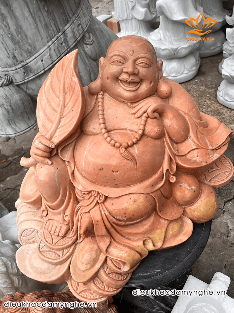 Tượng Đức Phật Di Lặc Ngồi Bằng Đá Phong Thủy