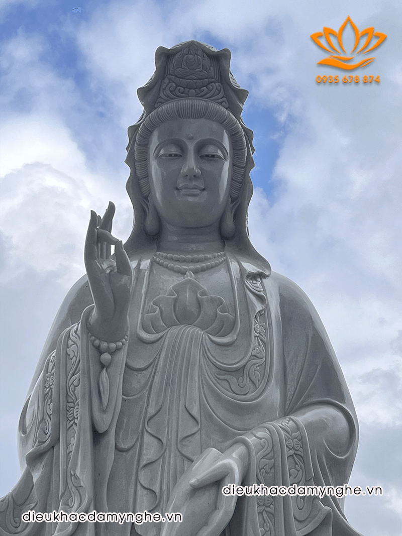 Tượng Phật Quan Âm Bồ Tát Bằng Đá Được Ưa Chuộng Nhất