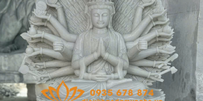 tuong phat thien thu thien nhan bang da phong thuy da nang