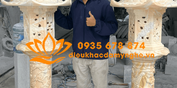 ban cap den bang sa cam thach vang tinh xao