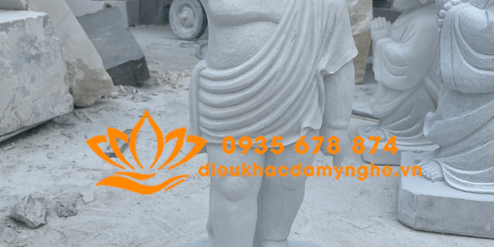 tuong phat dan sanh bang da phong thuy gia re