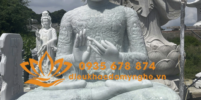 dieu khac tuong phat thich ca chuyen phap luan bang da dep