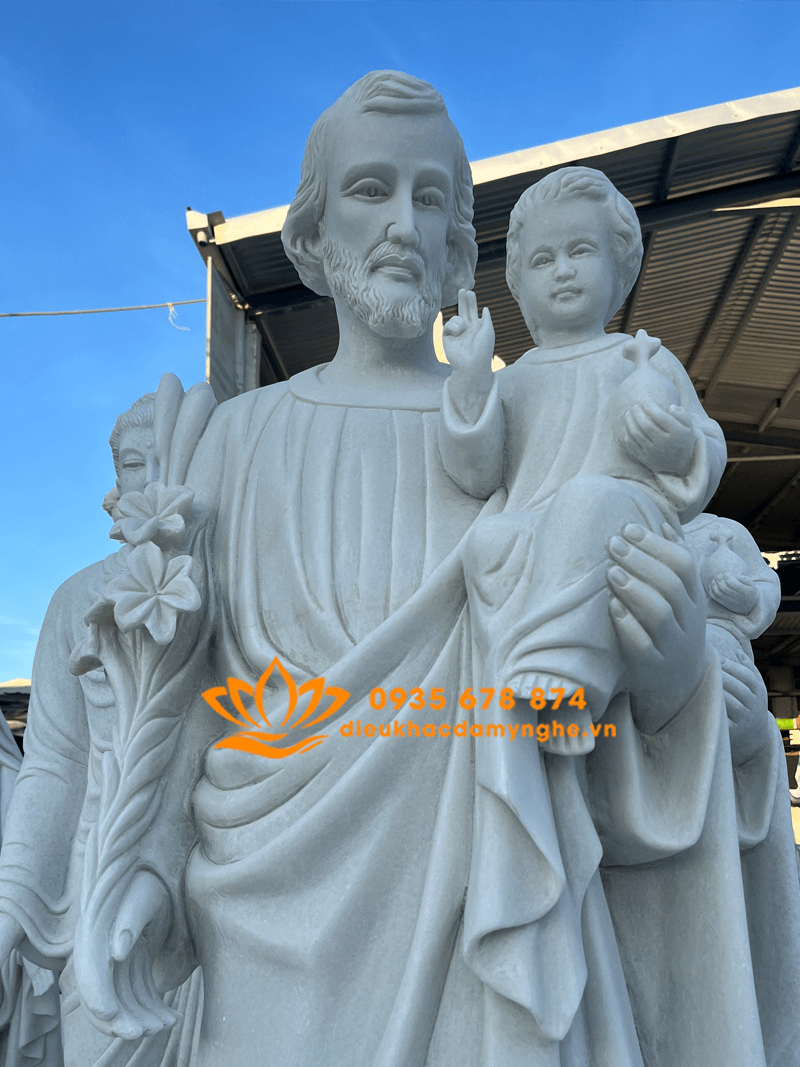 Nhận Tạc Tượng Thánh Giuse Bồng Chúa Theo Yêu Cầu