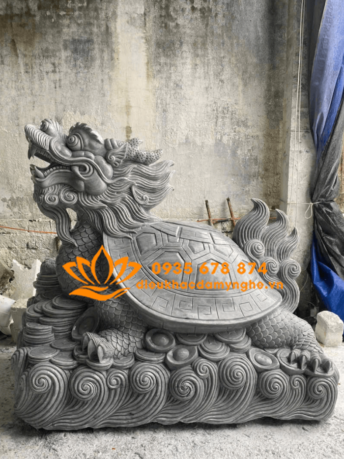 tuong long quy bang da xam min da nang