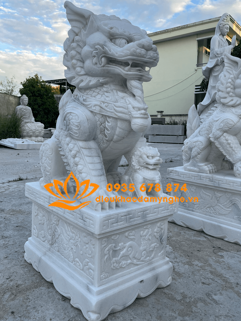 Tượng Nghê Bằng Đá Mỹ Nghệ Non Nước Đẹp Nhất Hiện Nay