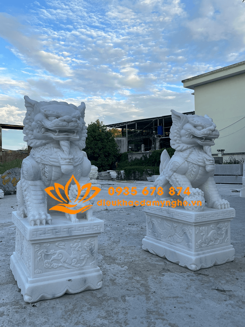 Tượng Nghê Bằng Đá Mỹ Nghệ Non Nước Đẹp Nhất Hiện Nay
