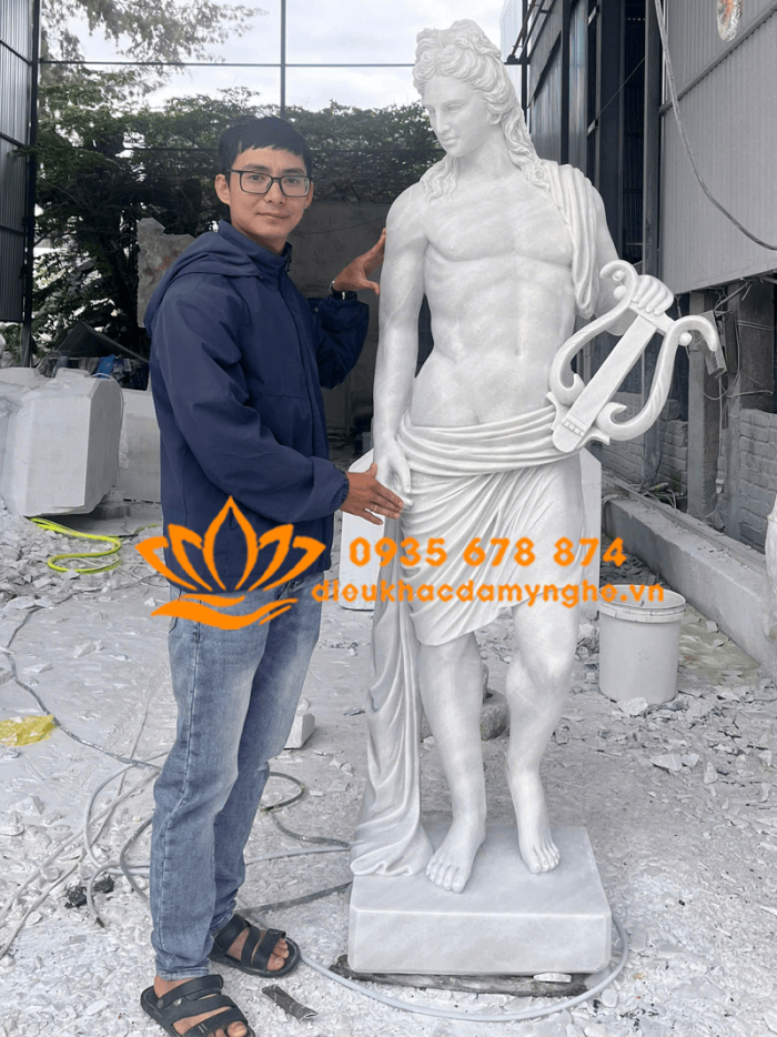 tuong vi than apollo ren dinh olympus bang da trang cammm thach dep