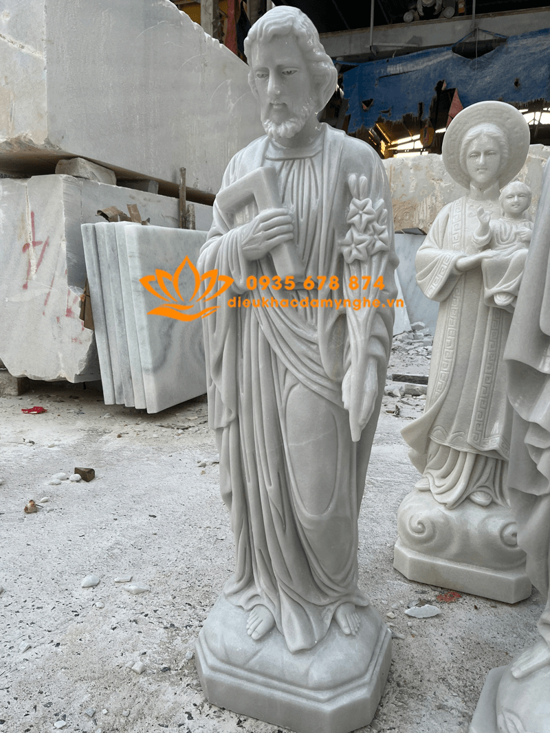 Mua Tượng Thánh Giuse Bằng Đá Tự Nhiên, Uy Tín Giá Rẻ
