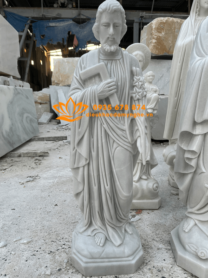 Mua Tượng Thánh Giuse Bằng Đá Tự Nhiên, Uy Tín Giá Rẻ