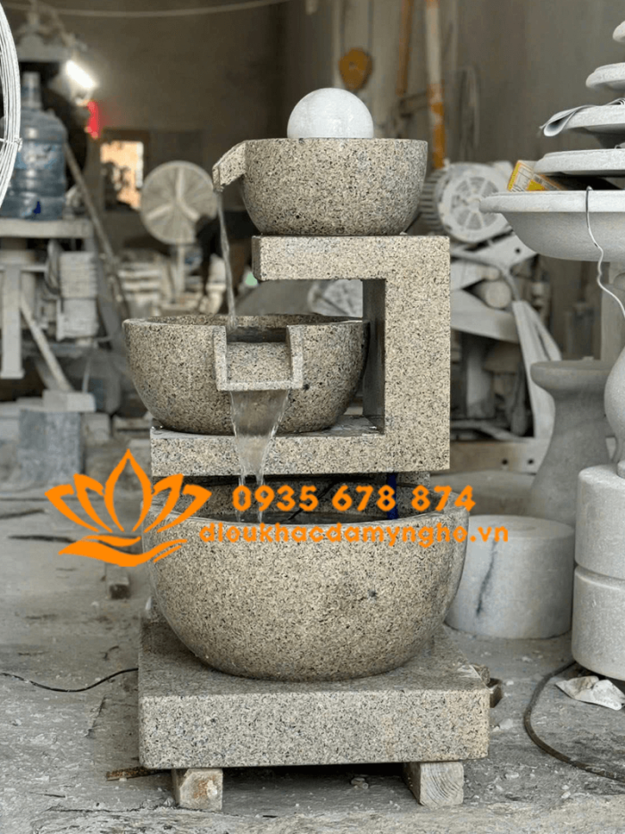 lam dai phun nuoc coi xay bang da granite