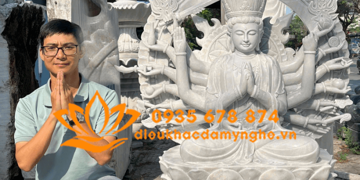 tuong phat chuan de bang da cam thach cao cap