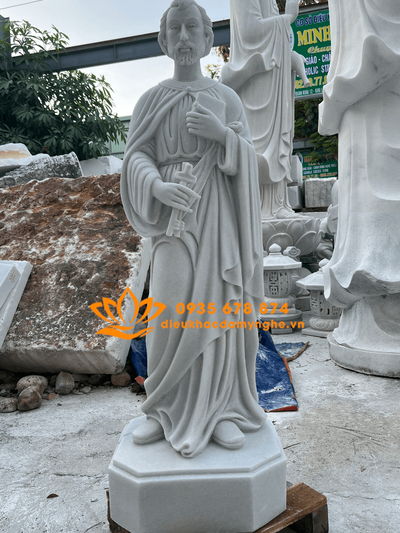 Chuyên Cung Cấp Tượng Thánh Phêrô Bằng Đá Cẩm Thạch