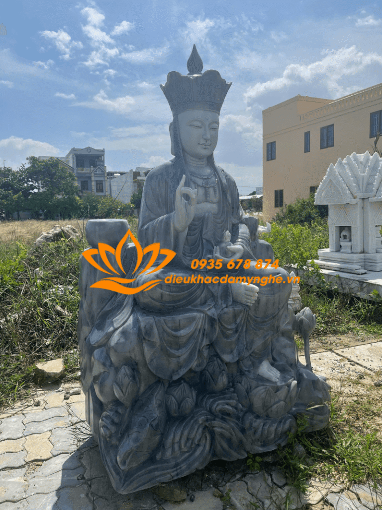 tuong dia tang dep bang da xam