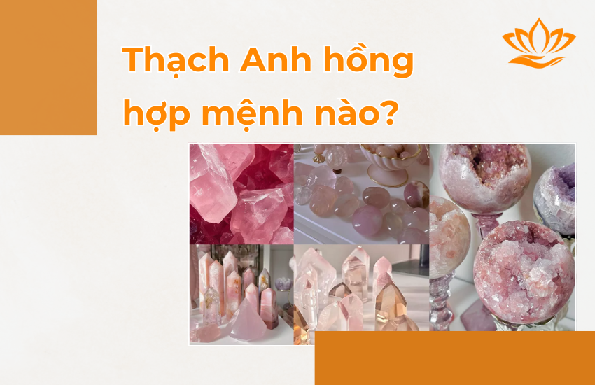 Cách sử dụng Thạch Anh Hồng đúng cách phát huy tác dụng