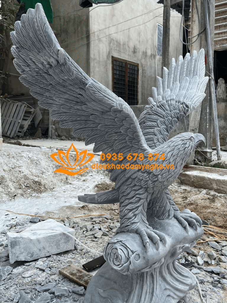 tuong dai bang bang da tu nhien nguyen khoi tuong dai bang tung canh da xam min