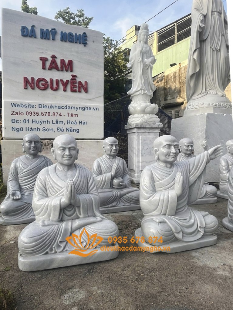 tuong thap dai de tu ngoi bang da dep