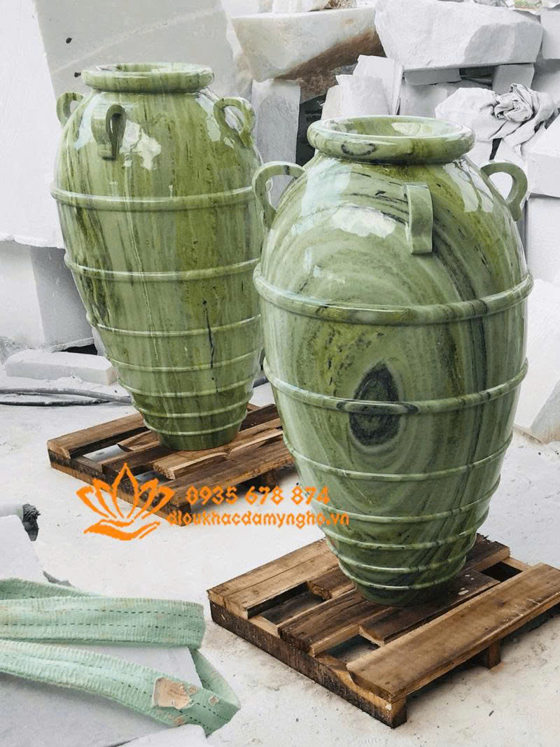 Cặp Lục Bình Saphentin Yên Bái cao cấp để trong nhà
