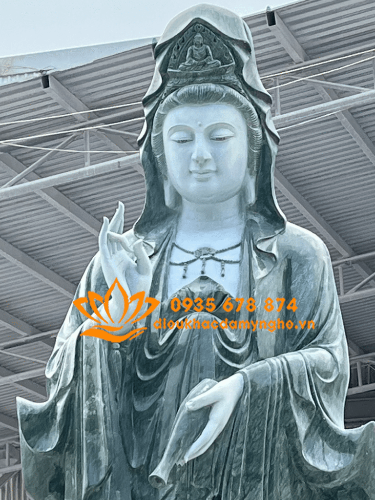 che tac tuong quan am bang da phong thuy gia tot dia chi che tac tuong quan am bang da cam thach nguyen khoi