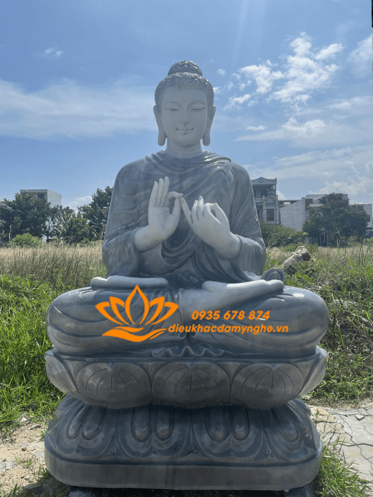 thich ca chuyen phap luan bang da xam