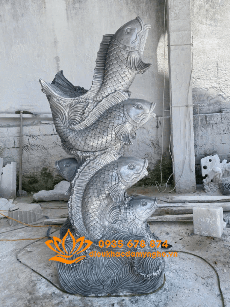 chuyen che tac tuong ca chep phun nuoc tuong ca chep phun nuoc bang da xam