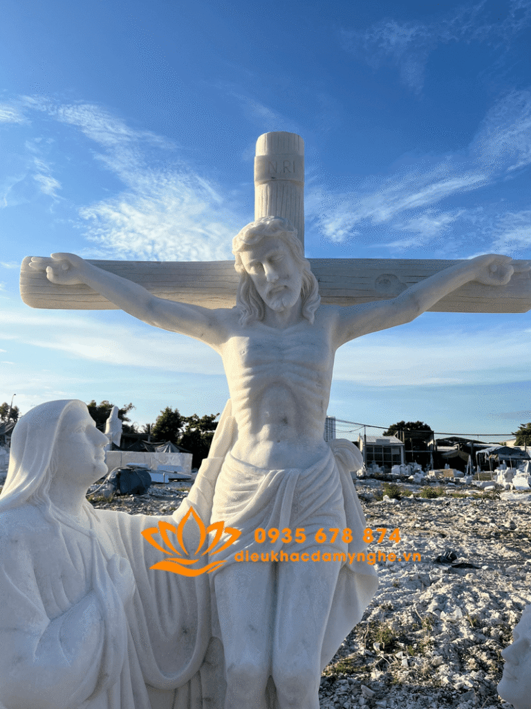 ban tuong chang duong thanh gia cua chua giesu bang da dep