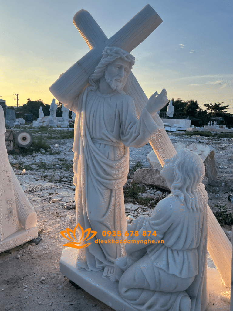 che tac bo tuong 14 chang duong thanh gia cua chua giesu bang da dep