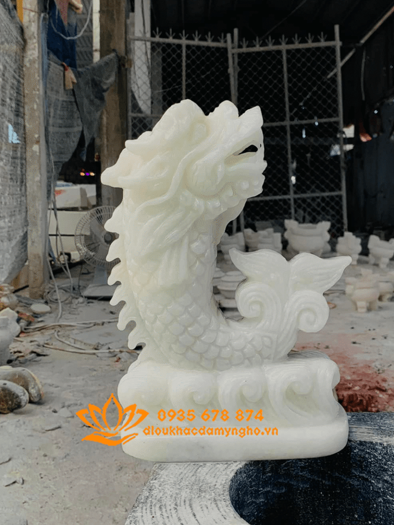 tương ca chep hoa rong bang da size nho dep mau tuong ca chep hoa rong bang da trang dep