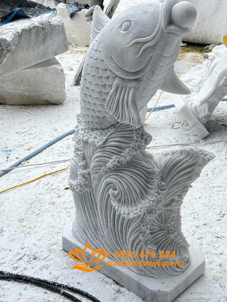 tuong ca chep bang da cam thach dep tuong ca chep dep tai da nang