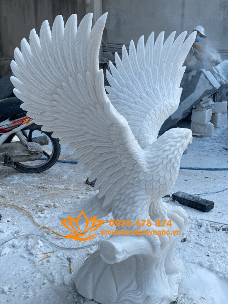 tuong dai bang bang da cam thach ban tuong dai bang tung canh da trang min