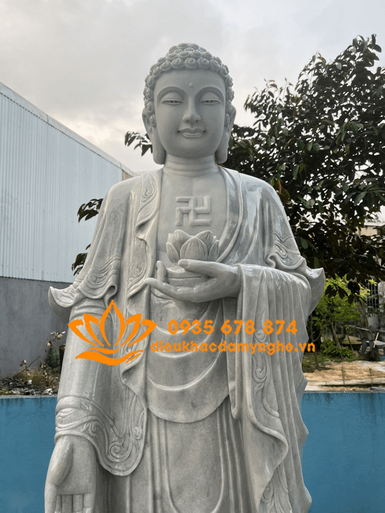 tuong a di da bang da xam