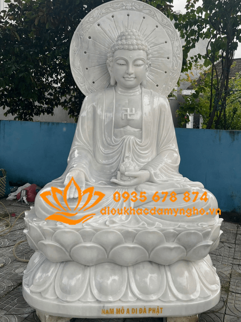 tuong phat a di da ngoi ban phuoc