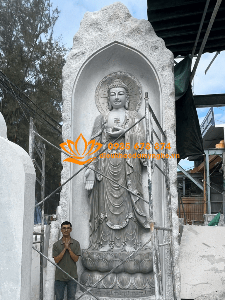 tuong a di da bang da xam