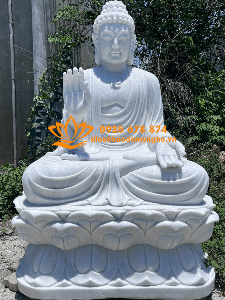 tuong phat a di da ngoi hoa sen