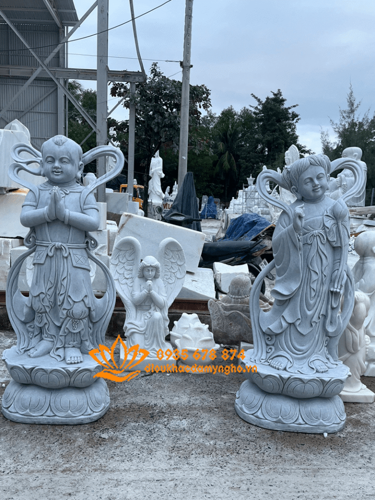 dieu khac tuong thien tai dong tu bang da nguyen khoi dep