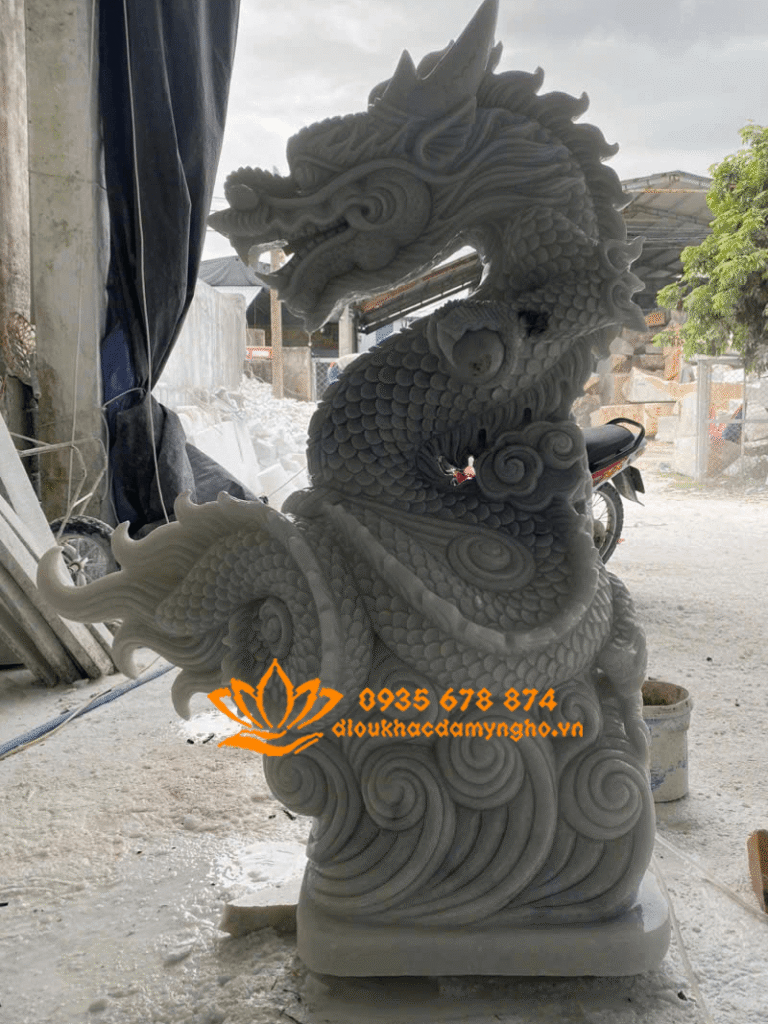 mau tuong rong bang da phong thuy dep tuong rong phong thuy da trang