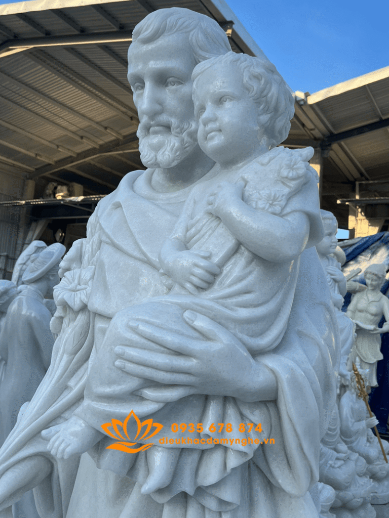 tuong thanh giuse bong chua bang da dep nguyen khoi