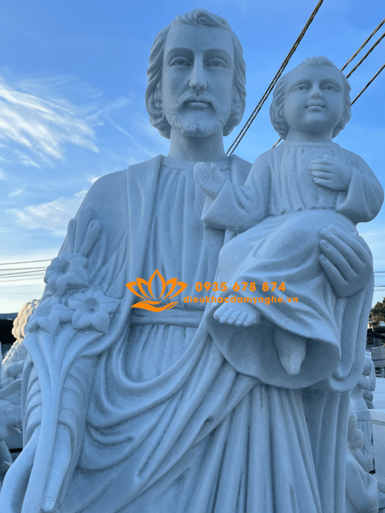 dieu khac tuong thanh giuse bong chua dep