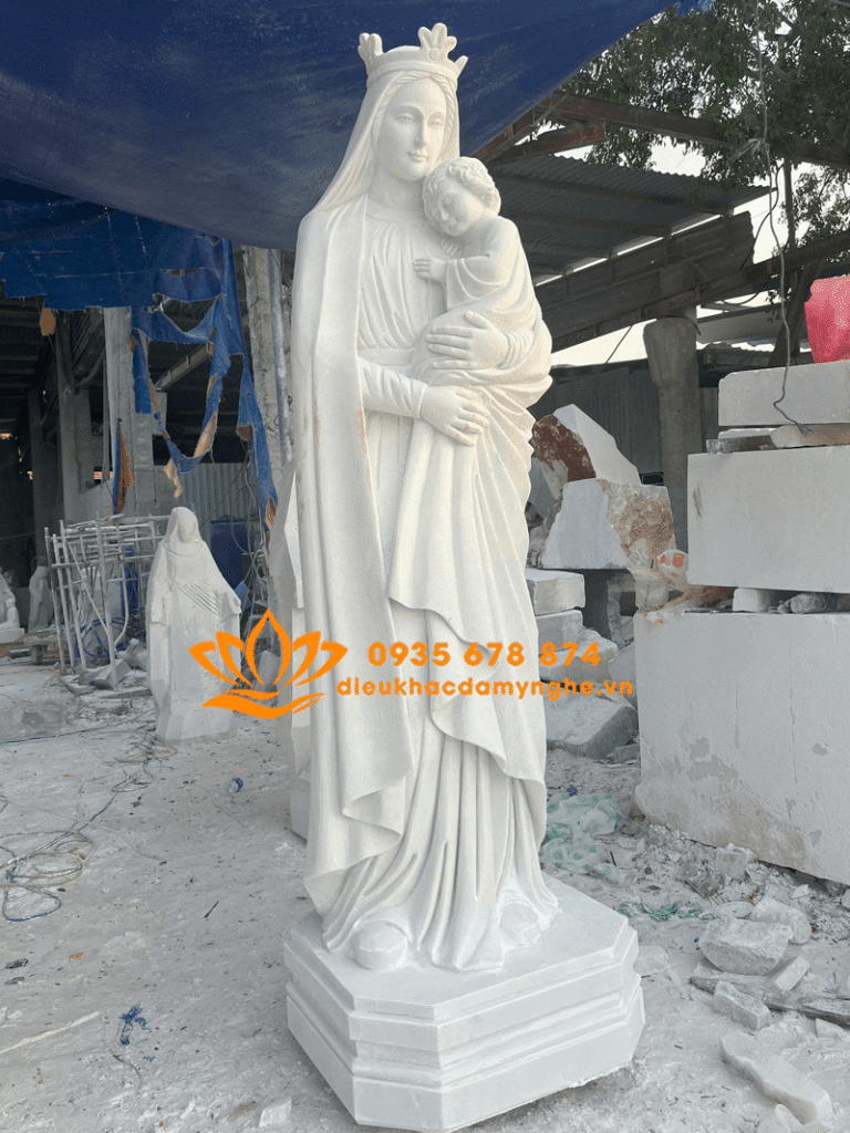 tuong duc me bong chua bang da tu nhien