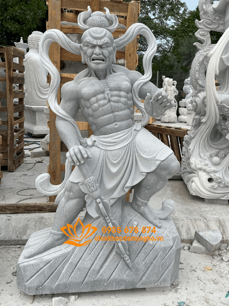 tuong kim cang luc sy bang da xam min