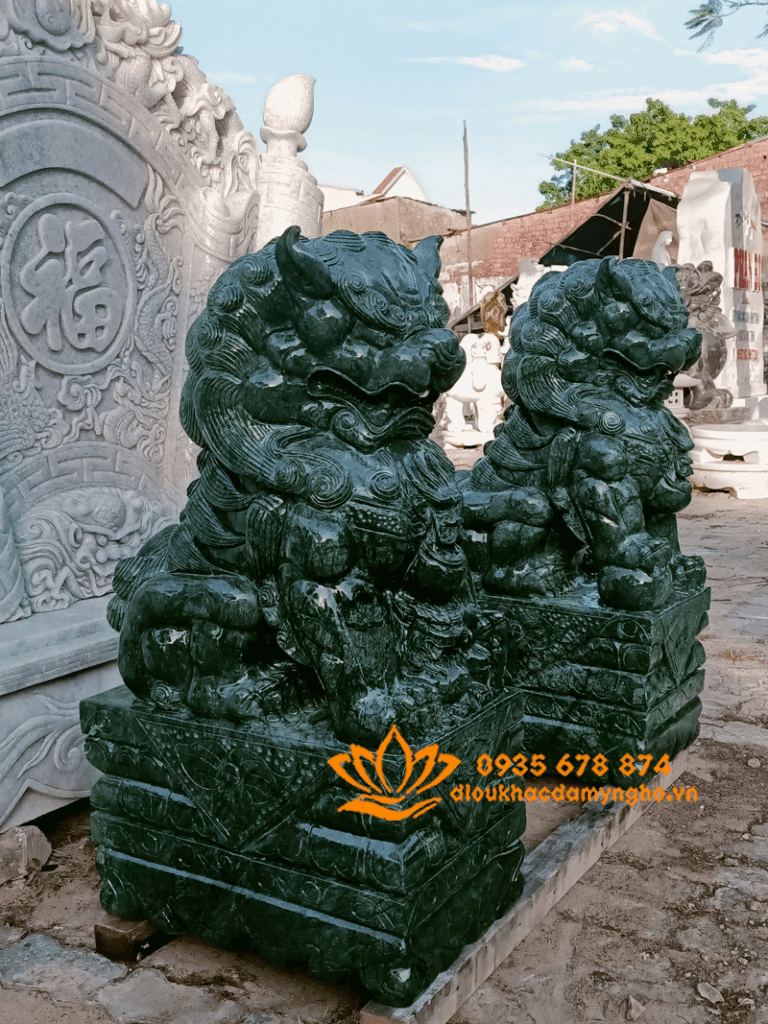 tuong ky lan bang da cam thach xanh