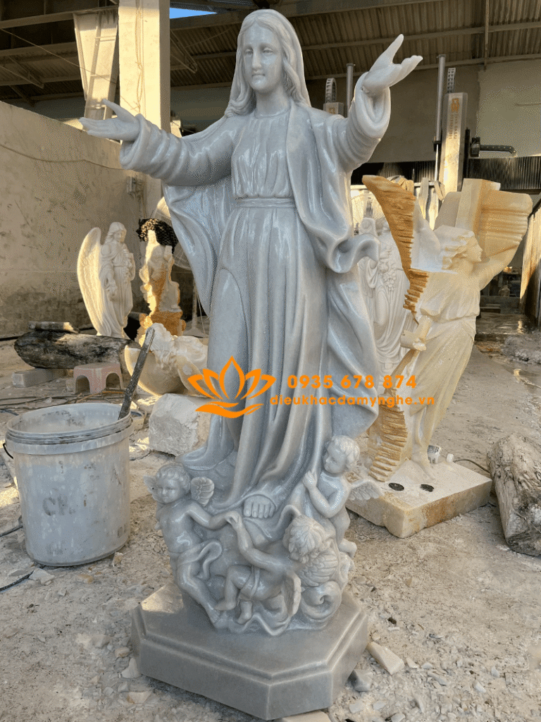 tuong duc me ve troi gia tót