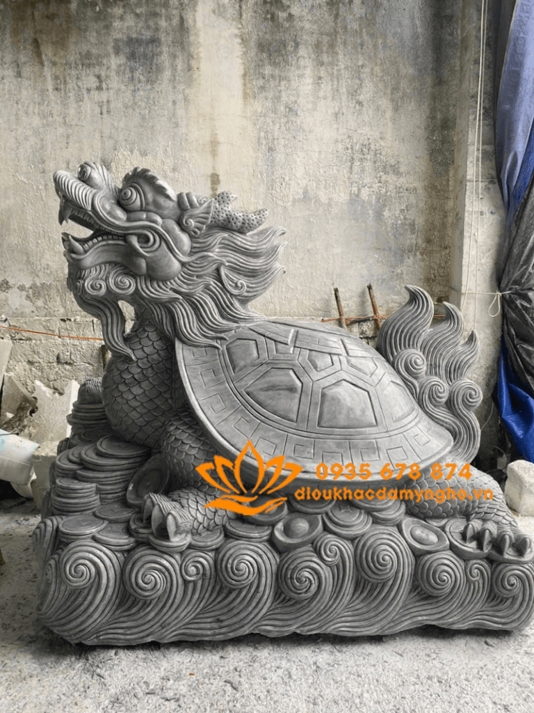 tuong long quy trang tri nha tho toc