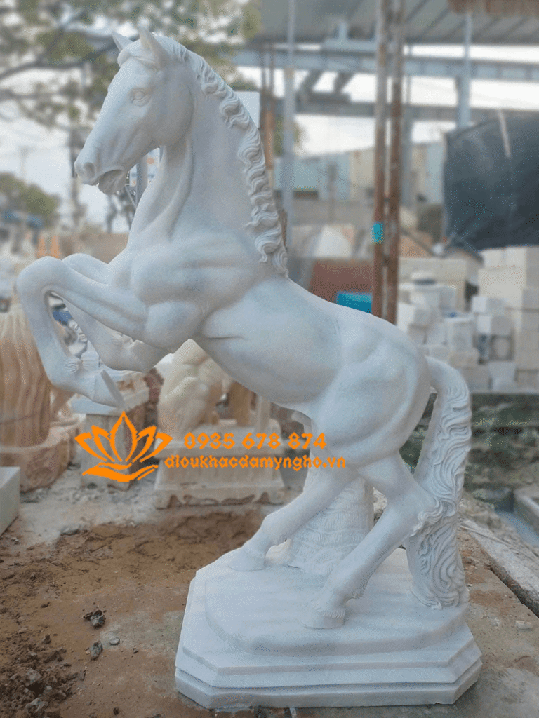 dieu khac tuong ngua bang da cam thach dep uong ngua dep so 1 da nang