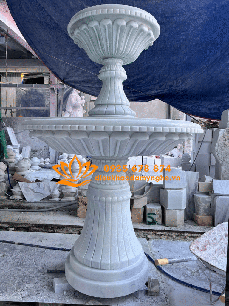 dai phun nuoc nghe thuat bang da phong thuy da nang