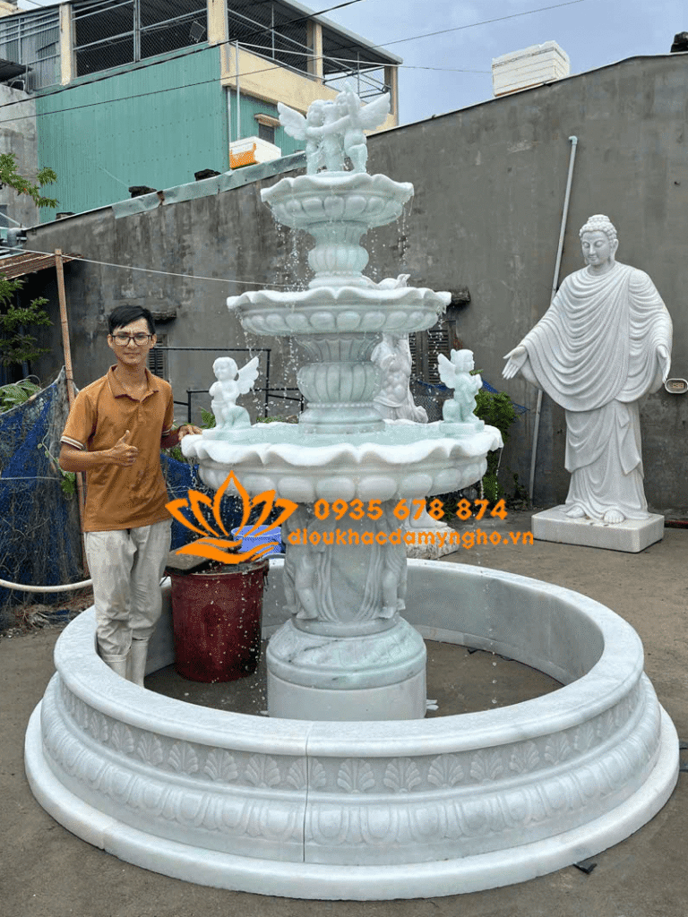 dai phun nuoc bang da dep nhat