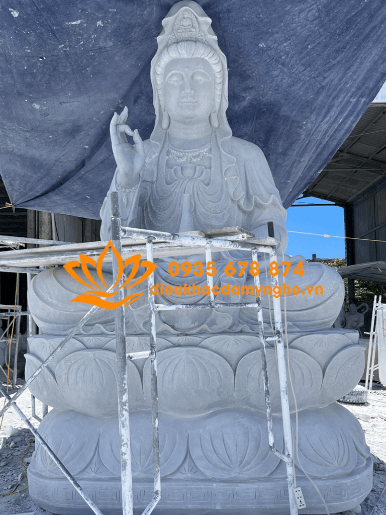 tuong quan am ngoi bang da trang dep cung duong