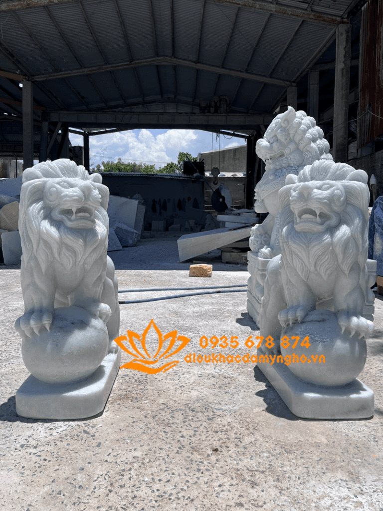 tuong su tu bang da dep tuong su tu de san vuon