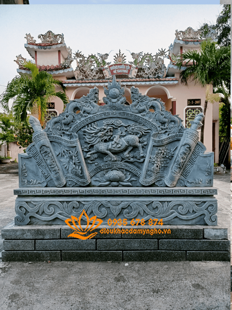 buc binh phong da xam dep