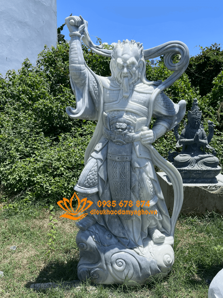 tuong tieu dien ho phap bang da dep